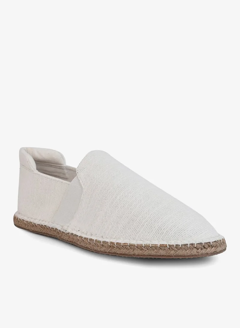 Styli Jute Canvas Slip On Espadrilles