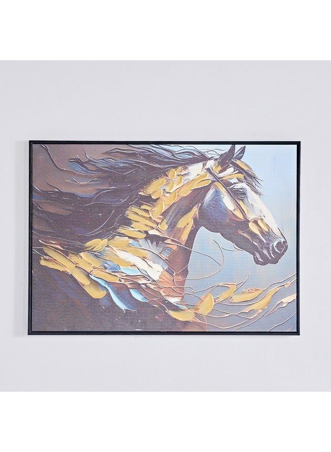 Home Box Ersel Running Horse Canvas with Hand Painting 50 x 70 x 2.5 cm  - Image 3