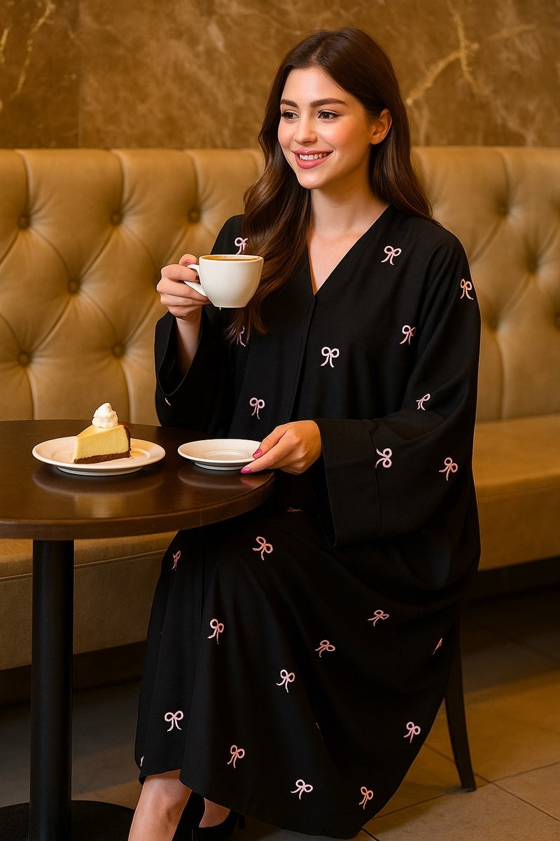 بهنس عبايات للمدرسة وعبايات سن محير | عباية سن محير وعباية السن المحير | عبايات ملونة للعمر المحير وعبيات للعمر المحير | عباية للعمر المحير وعبايات صغار | عبايات صغيرة للبنات تناسب كل ستايل | عباية للقصيرات وعباية للقصيرة | عباية للمدرسة وعبايات للمتوسط | عباية للثنوية وعباية للجامعة | عبايات كشخة فخمة انيقة ناعمة | عباية الهبة ترند بشت خليجية اسود | عبايات للبنات المراهقات وللمراهقات تناسب المدرسة المتوسط - Image 2