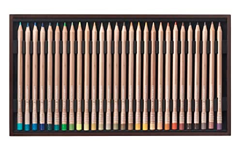 Caran d'Ache CREATIVE ART MATERIALS Caran D'ache Luminance Colored Pencil Sets Set of 80 Wood Box (6901.476) - Image 4