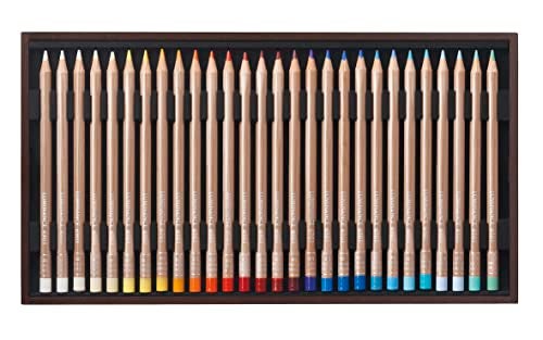 Caran d'Ache CREATIVE ART MATERIALS Caran D'ache Luminance Colored Pencil Sets Set of 80 Wood Box (6901.476) - Image 3