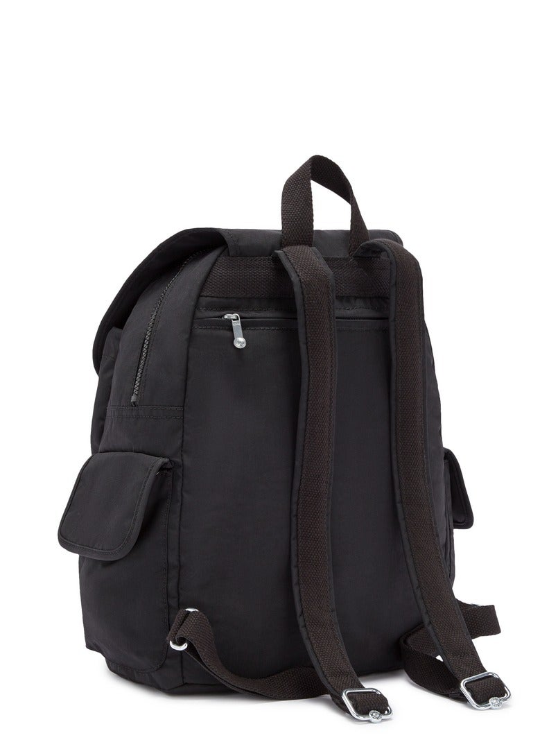 kipling City Pack  Medium Backpack Black Noir - Image 4