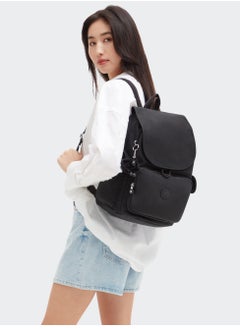 kipling Basic City Pack  Medium Backpack Black Noir  - Image 2