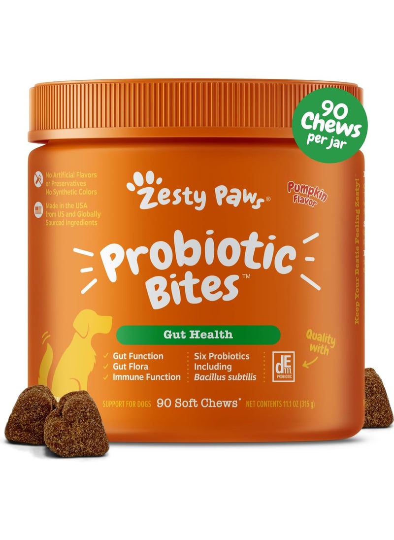 Zesty Paws Zesty Paws Probiotic Bites Chicken Flavor 90ct  - Image 1