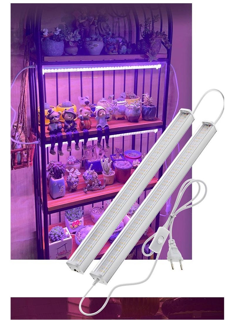 Generic 6PCS pink Full Spectrum LED Growing Lights for Greenhouse Plants Veg Flowers Fill Light Soilless Cultivation Lamps Hot