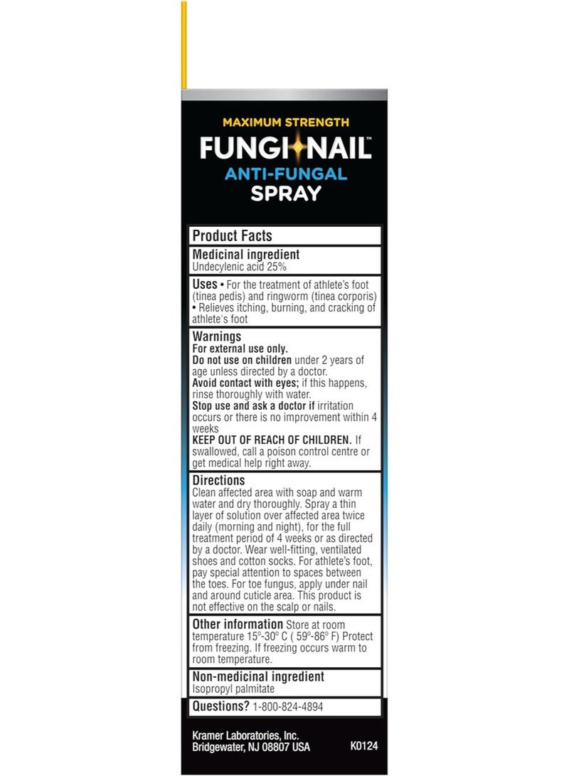 FungiNail Fungi-Nail Anti-Fungal Spray 30ml - Image 4