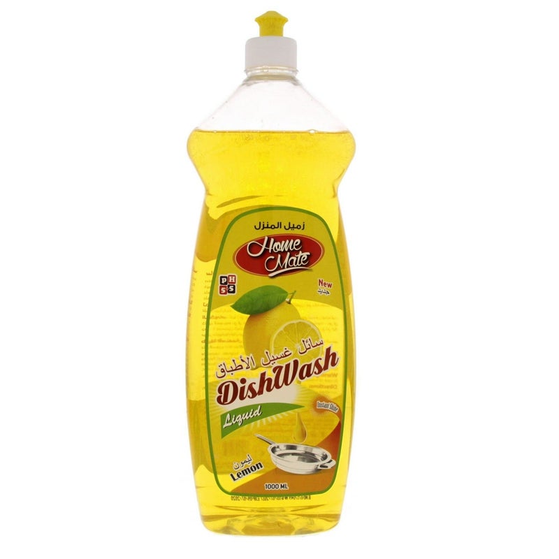 Home Mate Dishwashing Liquid Lemon 1000 ml