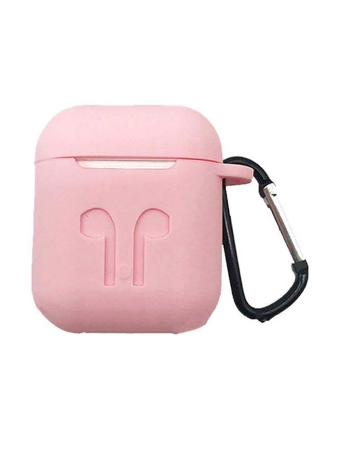Generic - Protective Case Cover With Strap Holder For Apple AirPods Pink - Image 1