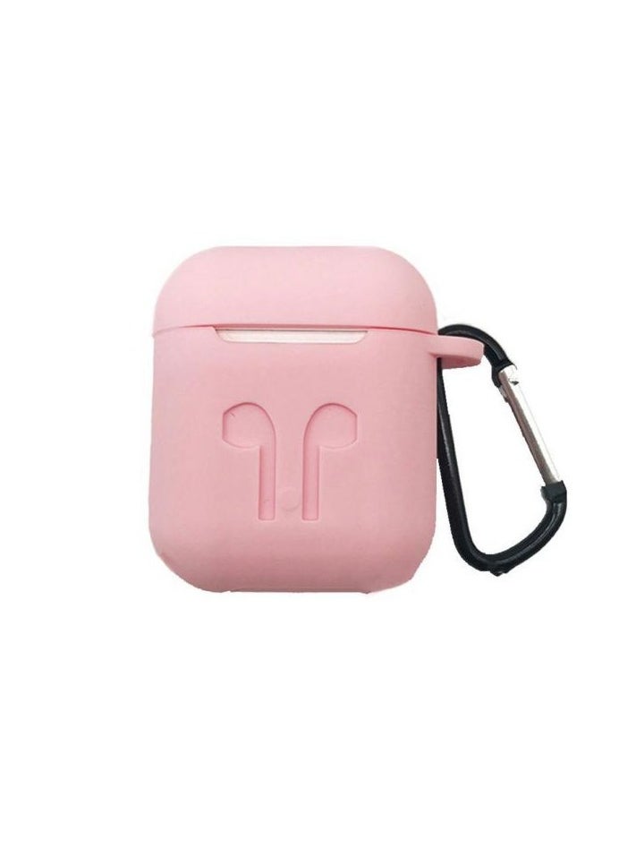 Generic - Protective Case Cover With Strap Holder For Apple AirPods Pink - Image 1