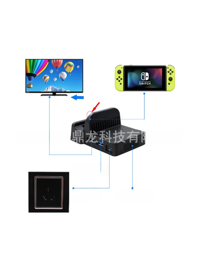 AOLION Nintendo Switch Screen Projection Base Hdmi Conversion Base Ns Portable Tv Tv Computer Oled Universal - Image 4