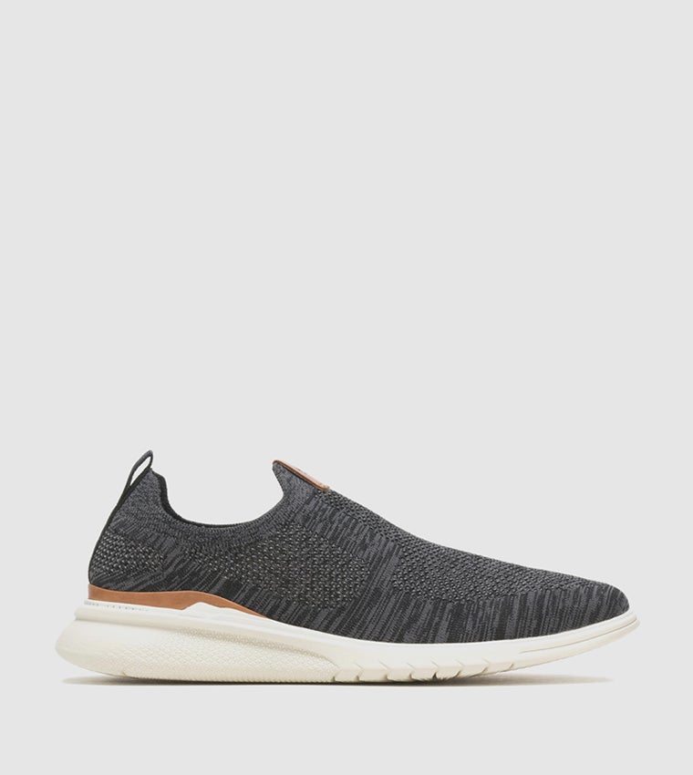 Hush Puppies Men Advance Knit Casual Slip On
