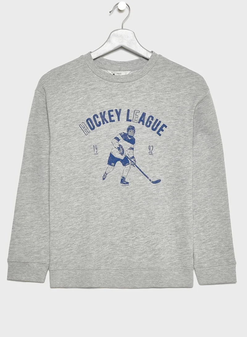 MANGO Kids Hockey T-Shirt