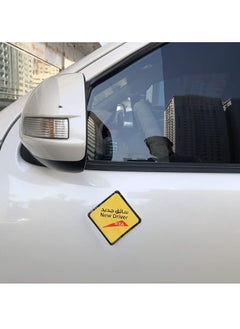 New Driver Magnet Car Sign, Magnetic Sticker, Reflective Removable and Reusable for Beginner Car SUV Van Drivers (Mini Size, 9cm x 9cm) - pzsku/ZB838AD5A1109C01D2C22Z/45/_/1658849602/9e55b0e4-859e-4148-909e-f8c786626b19