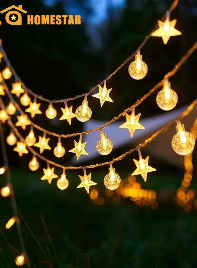 HOMESTAR 20 LED Fairy Lights, 3 Meters Outdoor String Lights for Decoration, Living Room Decoration, Battery Operated - Image 1