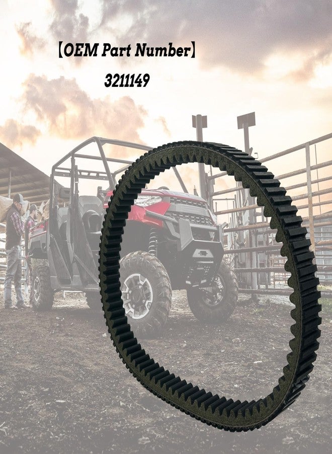حزام ناقل الحركة المتغير باستمرار MOTOBULL 3211149 متوافق مع بولاريس رينجر XP 900 / XP 900 Crew موديلات 2013-2019 / بولاريس رينجر 570 متوسطة الحجم EBS موديلات 2016 وما بعدها - Image 2