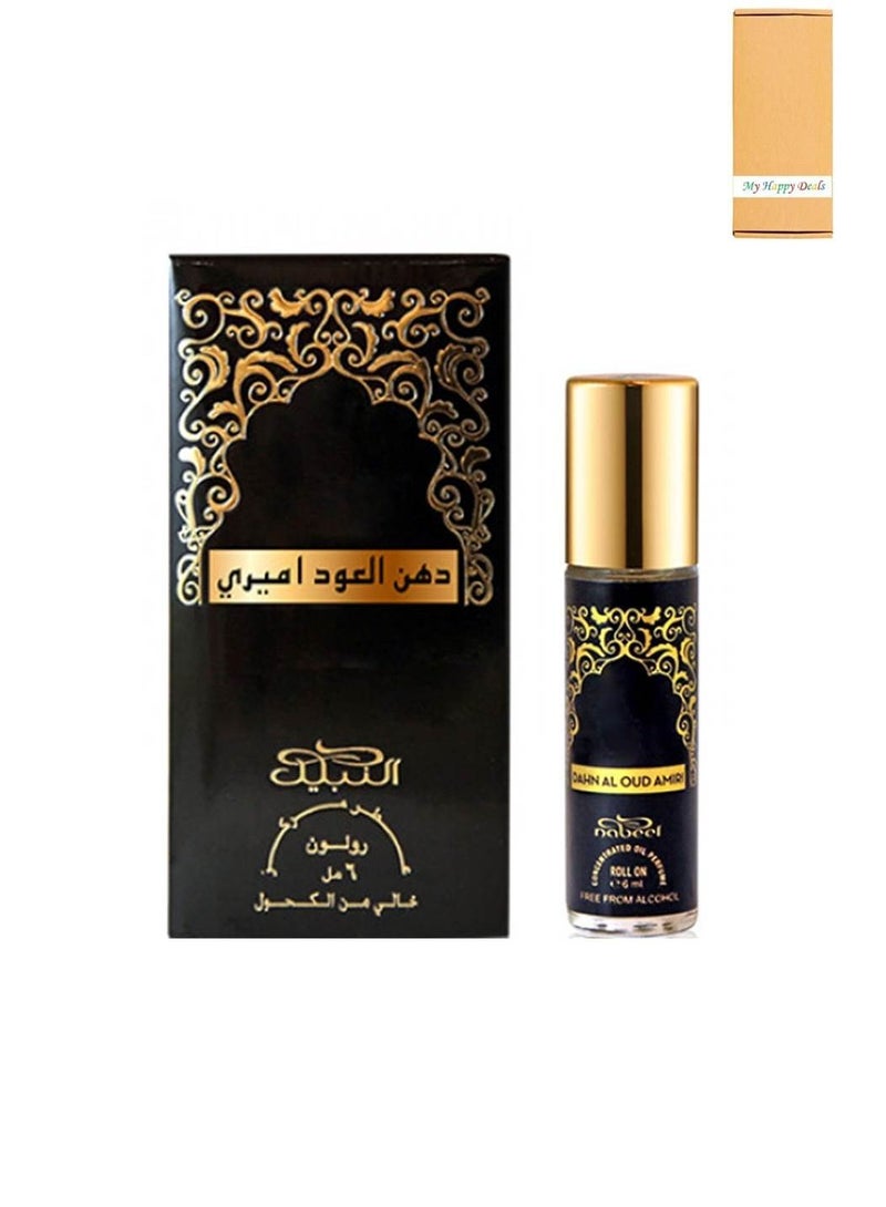 نبيل دهن العود الأميري رول أون زيت عطري 6 مل - Image 1