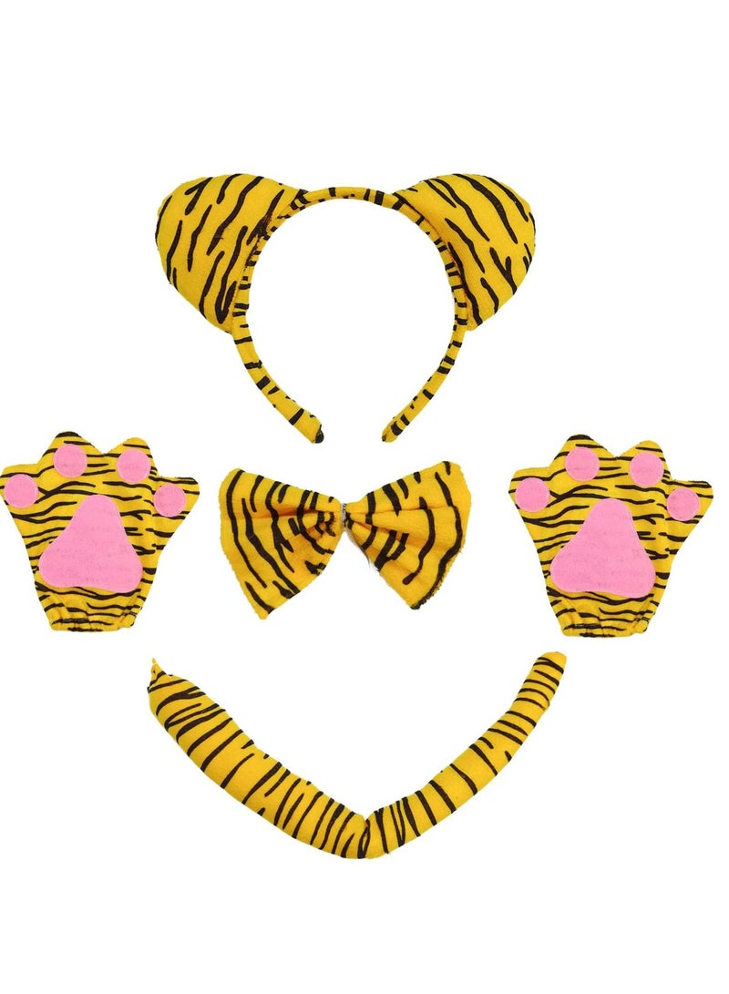 Tiger Headdress Show Props, Suitable for Kids Cosplay Party - Image 1