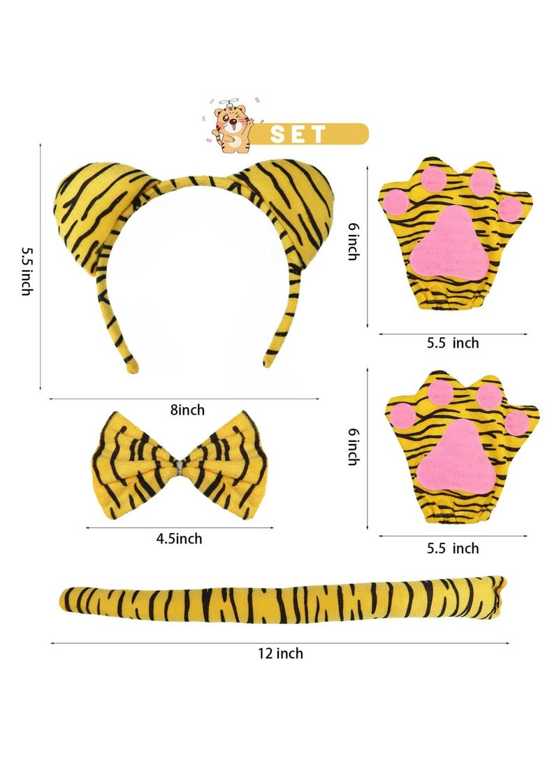 Tiger Headdress Show Props, Suitable for Kids Cosplay Party - Image 2