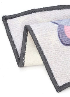 Status Contract Status Contract Semi Circle/D-Shape Elephant Entrance Floor Door Mats Home Decor Non-Slip Carpet for Bathroom, Bedroom, Balcony, Living Room Washable Dirt Trapper (38 x 58 Cms)  - Image 4