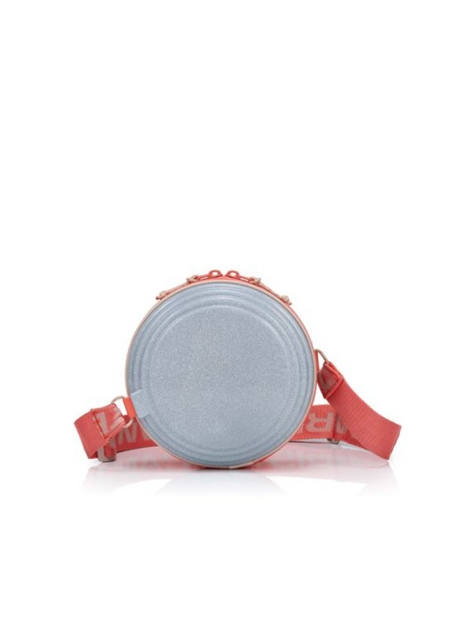 AMERICAN TOURISTER American Tourister Rollio U Mini Crossbody Bag - Silver/Glitter/Salmon - 3 Years Global Warranty  - Image 5