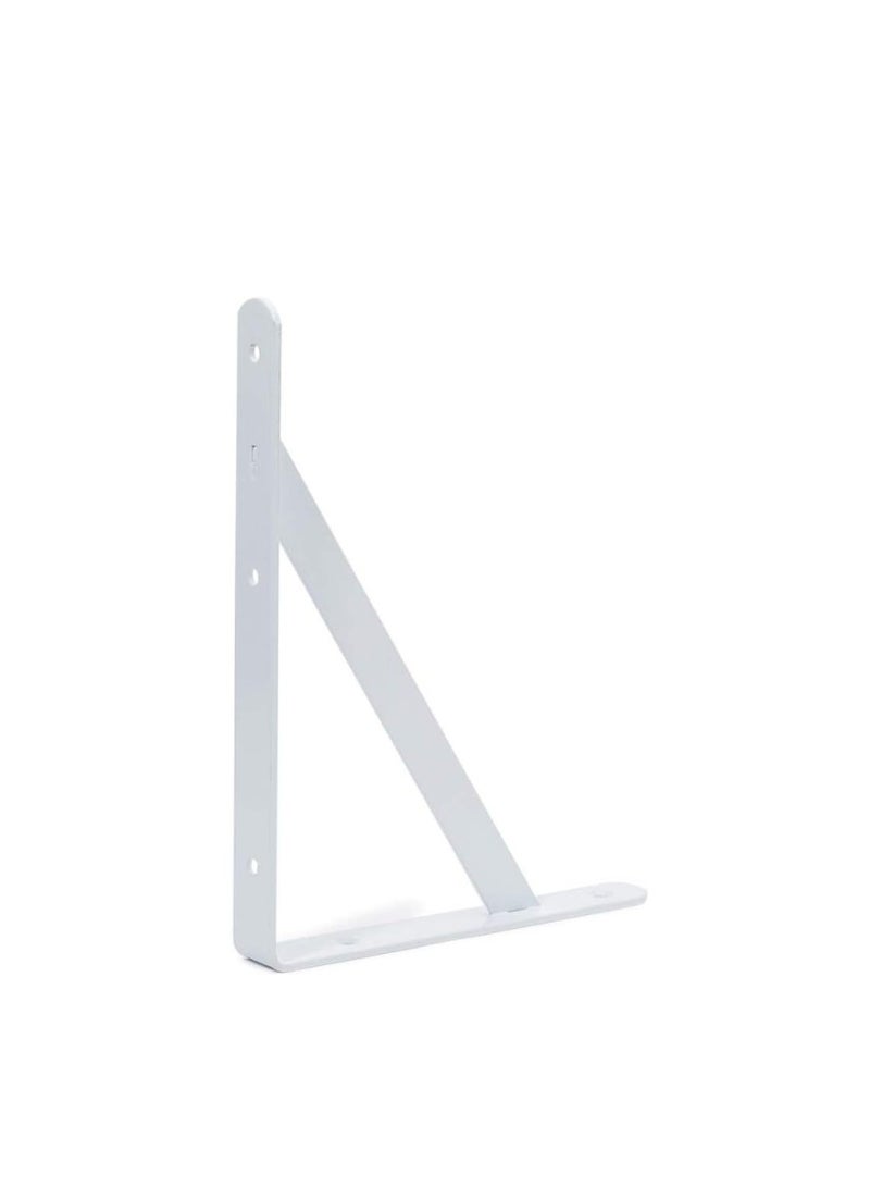 KNP KNP Shelf Bracket 9X12 Inches White designed for wall-mounted shelves in homes, offices, and commercial spaces.  - Image 2