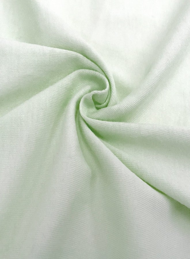 TL Care 100% Natural Cotton Jersey Knit 3-Piece Toddler Sheet Set, Celery, Soft Breathable, for Boys and Girls - Image 3