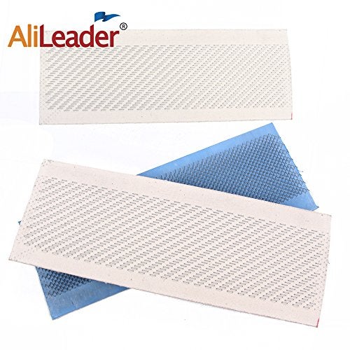 Alileader Hair Holder Drawing Mat For Bulk Hair Extension Professional Hackle Styling Tools Making Lace Wig Tools Drawing Card With Needles 24cm x 9cm - Image 2