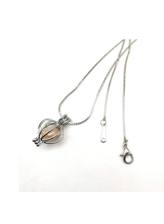 maya accessories Pearl Kit, Pearl Kit Box Pearl in Oyster, DIY Creative Necklace Jewelry Gift Set, Fashion Creations Kit with Pendant Necklace Durable for Women Girls, bamboo  - Image 1