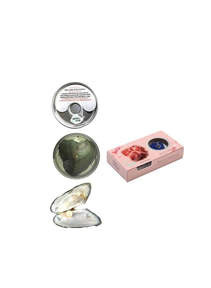 maya accessories Pearl Kit, Pearl Kit Box Pearl in Oyster, DIY Creative Necklace Jewelry Gift Set, Fashion Creations Kit with Pendant Necklace Durable for Women Girls, bamboo  - Image 3