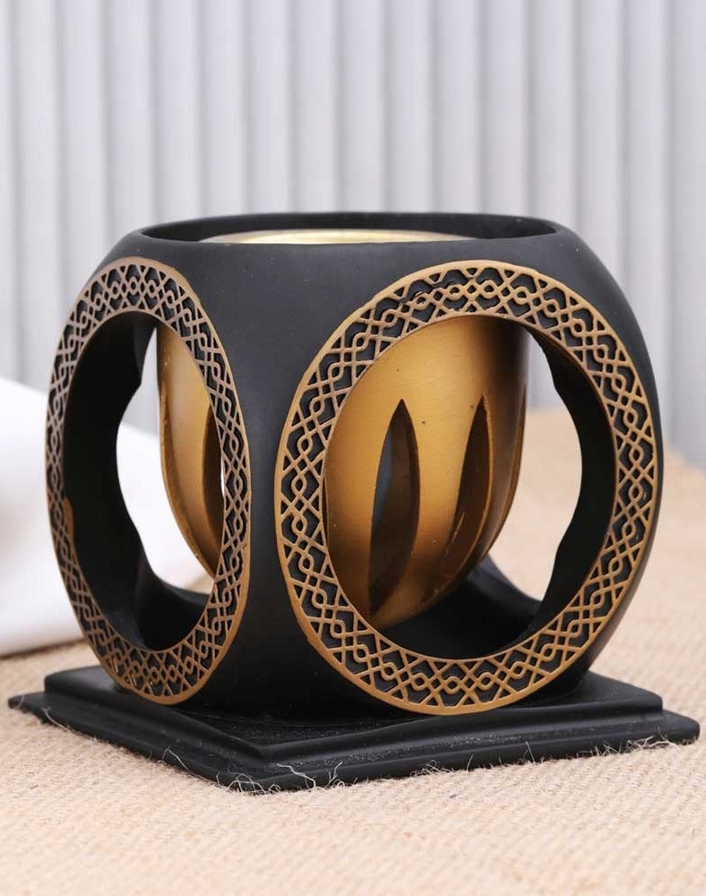 Unique Arabian Resin Incense Burner Bakhoor Oud Burner for Home, Office Decor and Gifting - Image 2