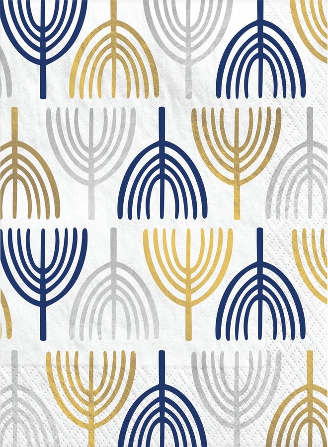 Amscan Lunch Napkin Hanukkah Festivites