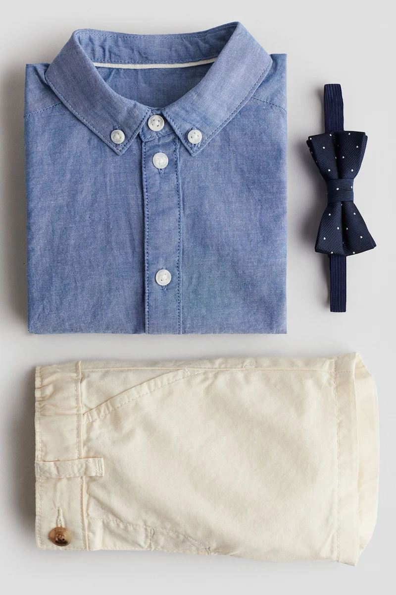 H&M 3-piece cotton set