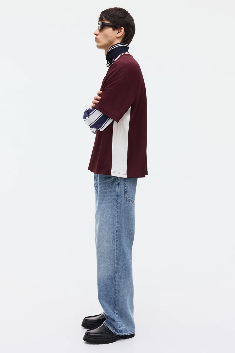 H&M  Loose Fit Printed T-shirt for Men | Best Price UAE