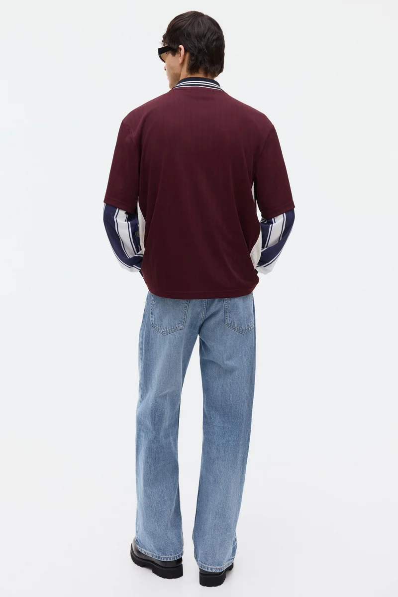 H&M  Loose Fit Printed T-shirt for Men | Best Price UAE
