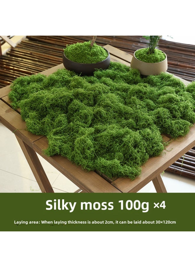 Simulation Moss Turf Bionic Artificial Fake Moss Micro Landscape Layout Ornaments Lawn Bonsai Bonsai Pavement Landscaping - Image 1