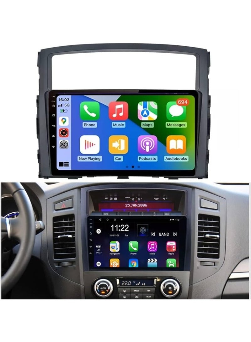Generic Car Stereo Full Touch Screen Multimedia Player for Mitsubishi Pajero 2008 to 2016 Android System, IPS AHD Tablets, Bluetooth, FM Radio, Offline/Online GPS 2+32 GB Apple CarPlay Android Auto  - Image 3