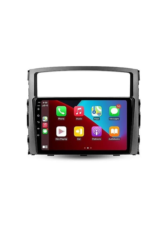 Generic Car Stereo Full Touch Screen Multimedia Player for Mitsubishi Pajero 2008 to 2016 Android System, IPS AHD Tablets, Bluetooth, FM Radio, Offline/Online GPS 2+32 GB Apple CarPlay Android Auto  - Image 1