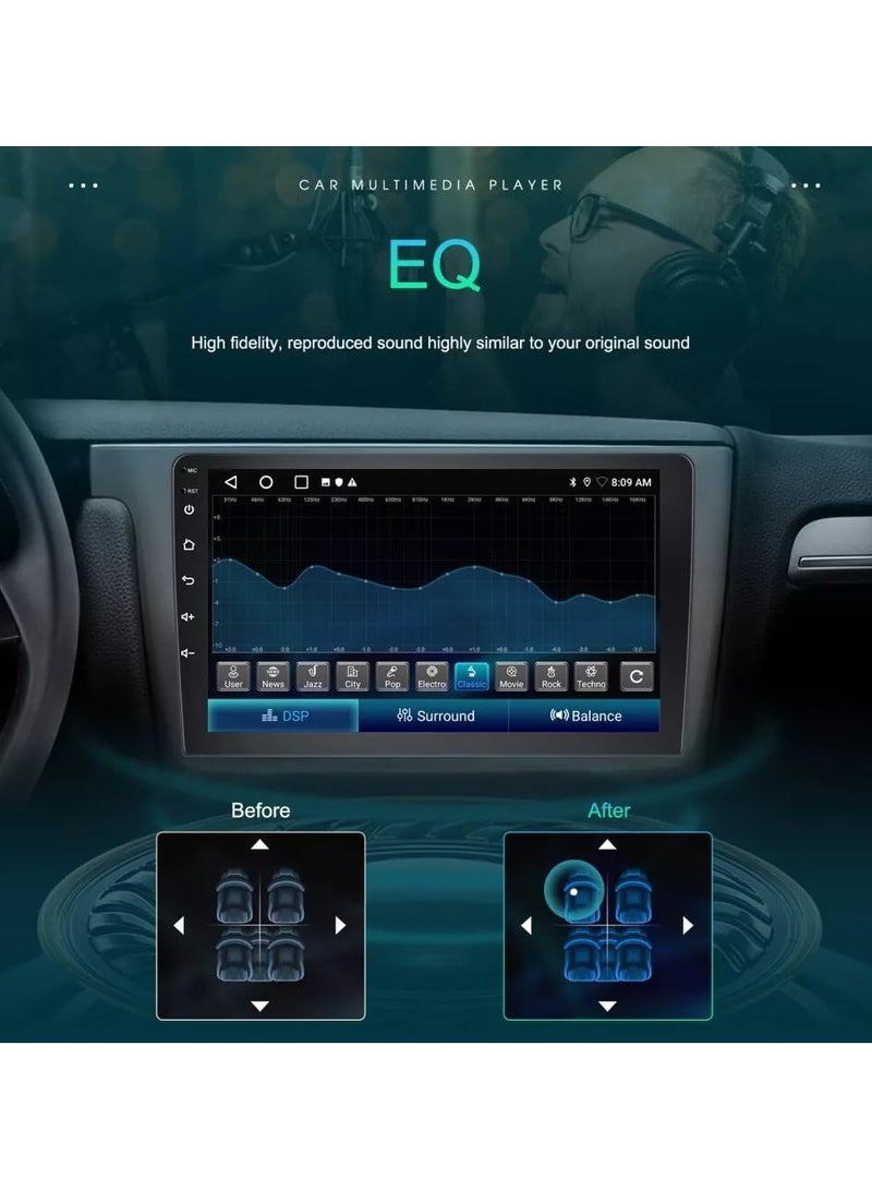 Generic Car Stereo Full Touch Screen Multimedia Player for Mitsubishi Pajero 2008 to 2016 Android System, IPS AHD Tablets, Bluetooth, FM Radio, Offline/Online GPS 2+32 GB Apple CarPlay Android Auto  - Image 4