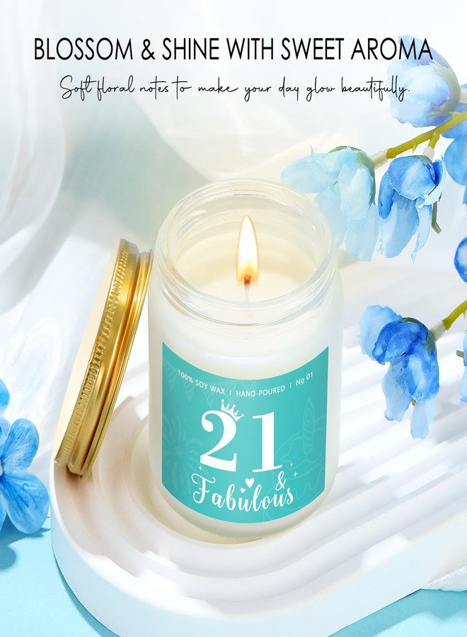 Launrada 21st Birthday Gifts for Her 21 Year Old Birthday Gifts for Her Cool Fabulous Gift for 21 Year Old Female Gift Ideas for Girl Age 21 Happy 21st Bday Decorations Basket with Tumbler for Women Daughter - Image 5
