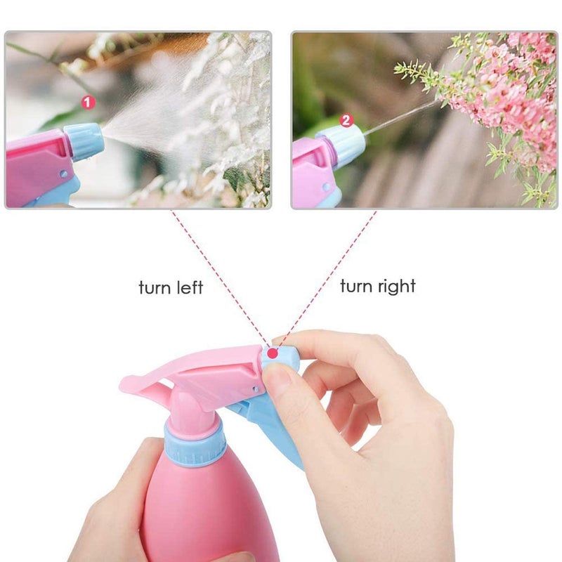 PRAMANTA Multipurpose Refillable Spray Bottle Empty Fine Mist Sprayer Bottles for Hairstyling Plants Pets Cleaning Spray Bottle for Gardening Plants Shower for Plants Flowers 500ml 1Pcs - Image 5