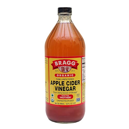 Bragg Organic Raw Apple Cider Vinegar, 32 Ounce - 1 Pack - Image 1