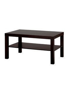 WK Coffee table black-brown 90x55 cm  - Image 1