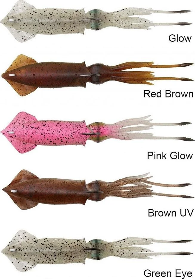 Savage Gear 3D Tpe Swim Squid 12,5Cm 25Gr Squid Silicone Bait