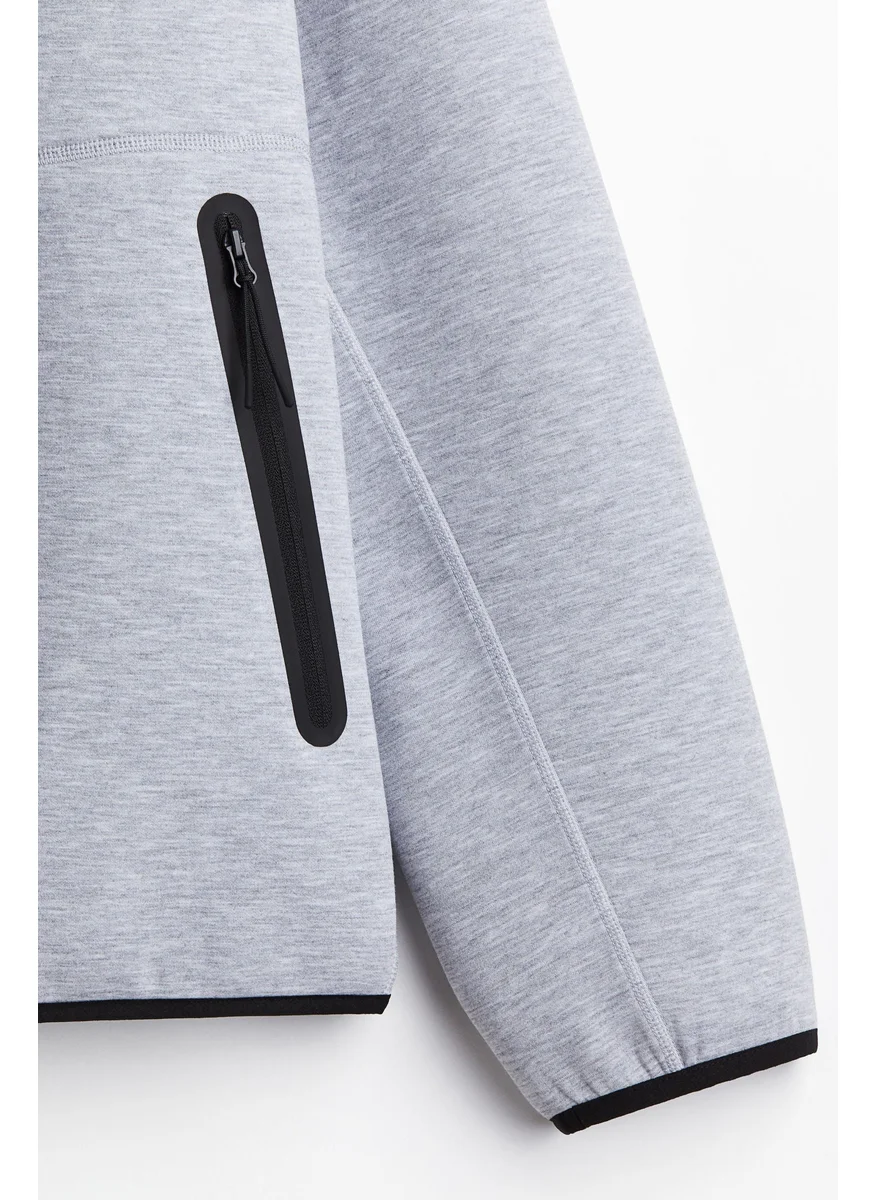 H&M Drymove™ Zip-Through Hoodie