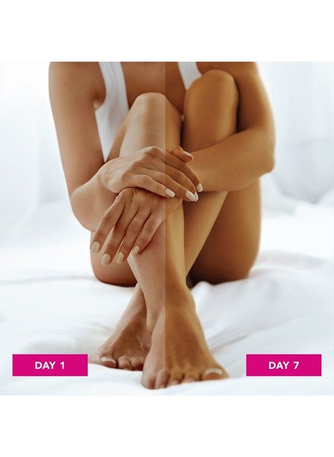 Jergens - Natural Glow 3-Day Self Tanner for Medium to Deep Skin Tone, Sunless Tanning Daily Moisturizer, for Streak-free and Natural-Looking Color, 10 oz - Image 1