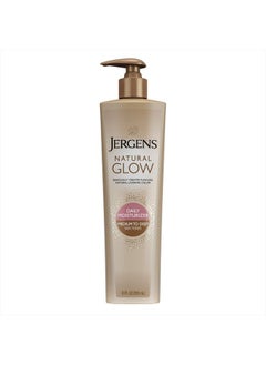 Natural Glow 3-Day Self Tanner for Medium to Deep Skin Tone, Sunless Tanning Daily Moisturizer, for Streak-free and Natural-Looking Color, 10 oz
