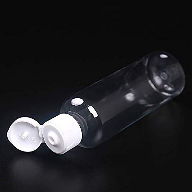 DIY Crafts 2x6 Transparent As Choice Travel Bottles Set Clear Plastic Travel Bottles Toiletries Liquid Containers Refillable Travel Containers Air Flight Travel Bottles p 2x6 Transparent - Image 4