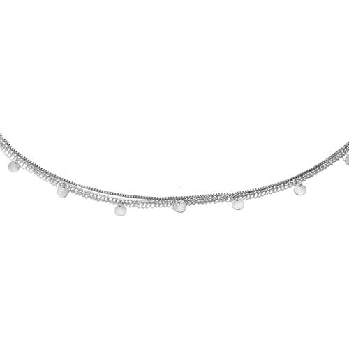 Peora Silver Plated 2 Layer Fancy Waist Chain Belly Chain Kamarbandh Jewellery for Women - Image 5