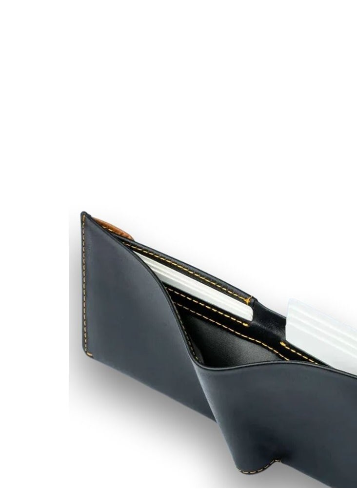 Crossland CROSSLAND Genuine Leather Slim Bifold Wallet for Men, 6 ID Slots, RFID Blocking Technology  - Image 5