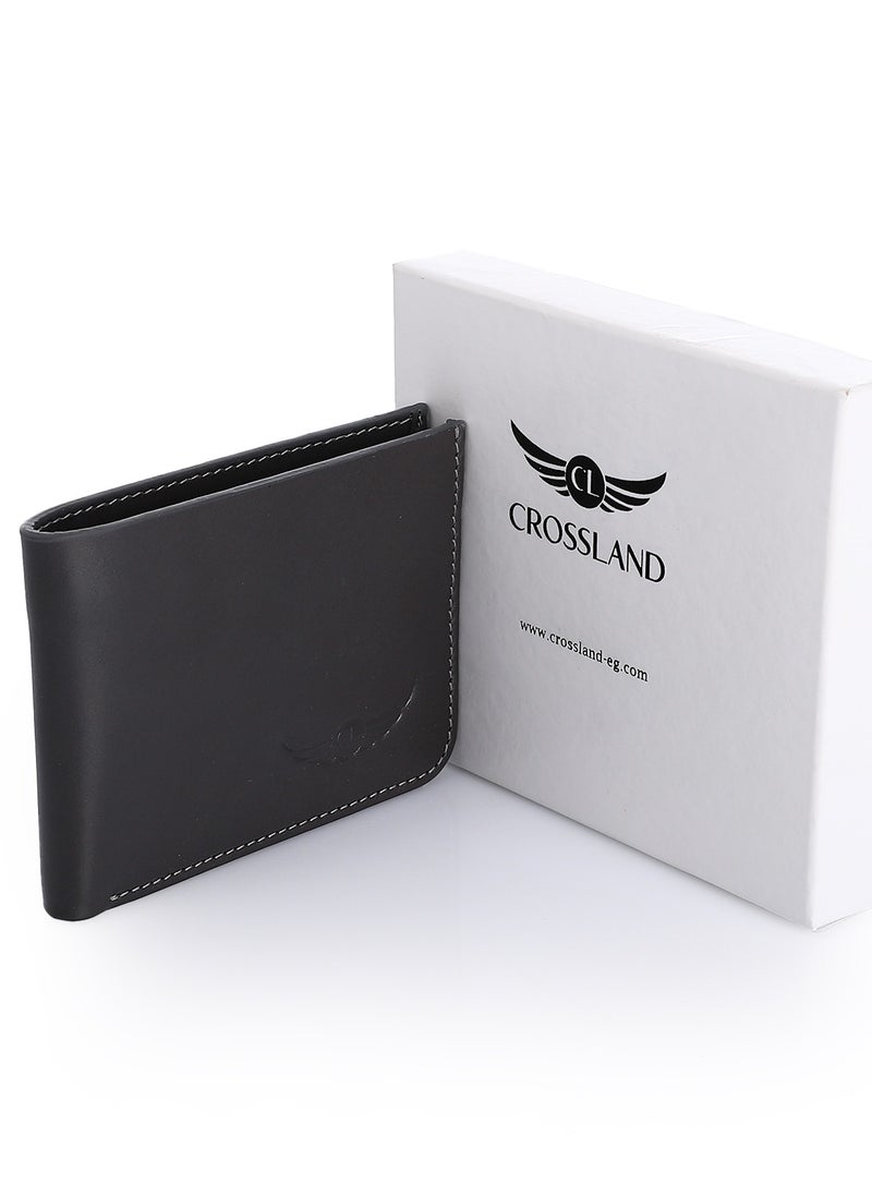 Crossland CROSSLAND Genuine Leather Slim Bifold Wallet for Men, 6 ID Slots, RFID Blocking Technology  - Image 2